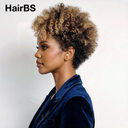 Glueless Wig honey highlight Machine Made pixie curly wave Ready to Wear 100% Human Hair