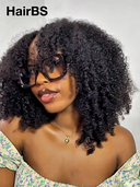 13x4 Lace Front Wig Natural Black curl bob curly Wave 16 inch With 300% Density 100% Human Hair