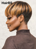 Ready to wear honey highlight straight Partial Topper Unit( NOT A WIG)