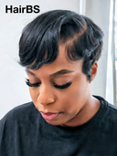 Full lace Wig Natural Black straight side part 100% Human Hair