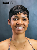 Easy to wear Glueless Wig Straight  Black Machine Made pixie cut 100% Human Hair
