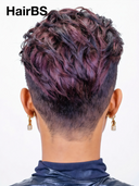 13x4 lace front burgundy Highlights pixie cut Haircut Styles 100% Human Hair