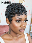 Great Deal: Buy One, Get One Free $69 machine made fingwe wave & curly wave 100% Human Hair