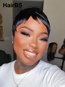 Special Offer Glueless Wig Machine Made Straight black $56.99 100% Human Hair