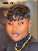 Machine made black wavy Topper Unit( NOT A WIG)