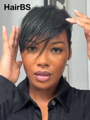 13x4 lace front Wig straight Side Part pixie short wig Half-price 100% Human Hair