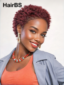 Half-price 2 wigs Easy to wear machine made 2 color brown & Purple 100% Human Hair