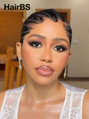 Special Offer Half-price Machine Made black pixie water wave 100% Human Hair