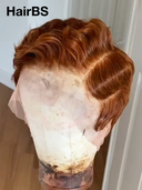 Full lace Wig brown Quick Weave Wig 100% Human Hair