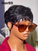 2 wigs $79 Easy to wear machine made black straight & afro curly 100% Human Hair