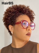 Special Offer brown afro curly pixie cut wig Pre-cut Lace glueless wig 100% Human Hair