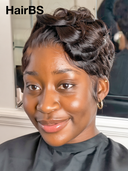 13x4 lace front Wig quick wave black ready to Go 100% Human Hair