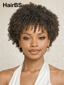 Special Offer curly wave pixie wig glueless wig 100% Human Hair