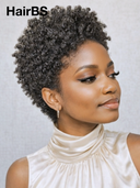 Special Offer $50.99 Machine Made pixie afro black 100% Human Hair