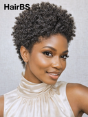 Special Offer $50.99 Machine Made pixie afro black 100% Human Hair