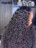 HairBS Feather Crochet Human Hair Extensions water wave invisible and comfortable 100% Human Hair