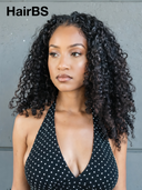 HairBS Feather Crochet Human Hair Extensions curly wave invisible and comfortable 100% Human Hair