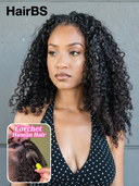 HairBS Feather Crochet Human Hair Extensions curly wave invisible and comfortable 100% Human Hair
