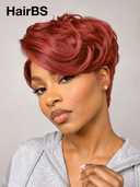 13x4 lace front pixie cut wig rouge quick weave 100% Human Hair
