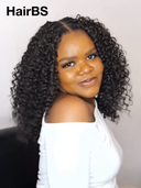HairBS Feather Crochet Human Hair Extensions deep wave invisible and comfortable 100% Human Hair