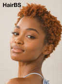 Special Offer Machine Made pixie afro brown 100% Human Hair
