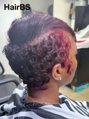 Promotion 13x4 lace front Wig pixie rouge highlight 100% Human Hair