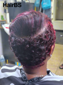 Promotion 13x4 lace front Wig pixie rouge highlight 100% Human Hair