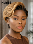 13x4 lace front Wig pixie honey $78.99 100% Human Hair