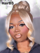 Lace Front updo Bridal Collection Romantic blonde Virgin Human Hair