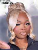 Lace Front updo Bridal Collection Romantic blonde Virgin Human Hair