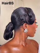 Lace Front banquet and wedding hairstyles updo Bridal Collection Romantic Virgin Human Hair