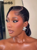 Lace Front banquet and wedding hairstyles updo Bridal Collection Romantic Virgin Human Hair