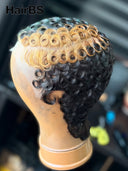 13x4 lace front Wig chioma finger wave honey 100% Human Hair