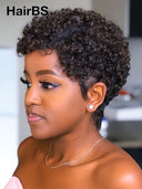 Ready TO Go Machine made afro curly 100% Human Hair