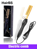 HairBS Electric Hot Comb for Wigs and Natural Hair
