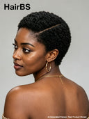 Lace front 13x4 pixie afro side part for black women 