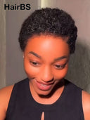 Wear to go Pixie wig Lace front 13x4 black afro