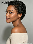 Wear to go Pixie wig Lace front 13x4 black afro