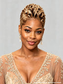 Pixie wig Lace front 13x4 honey 100% Human Hair