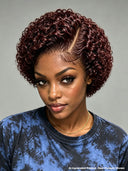 3 Colors Lace front 13x4 pixie wig curly wave