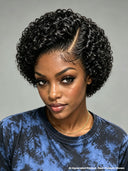 3 Colors Lace front 13x4 pixie wig curly wave