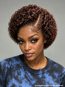3 Colors Lace front 13x4 pixie wig curly wave