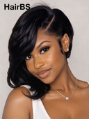 Pixie cut wig Lace front 13x6 weave for black woman 100% Human Hair 