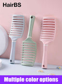 HairBS Curved Curl Styling Comb - Scalp care massage