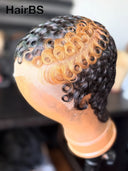 13x4 lace front Wig chioma finger wave honey 100% Human Hair