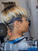 Machine made honey lighlight 1B/27# straight Topper Unit( NOT A WIG)