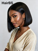 2X6 lace closure the luxe Straight bob