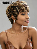 Ready in 10s Pixie wig striaght 4/27#