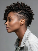 Full Lace wig With Braided style