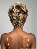 Full lace wig pixie cut Trim custom colors for black woman